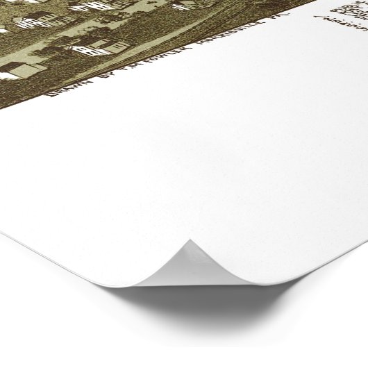 Sheffield, PA Panoramic Map - 1895 Poster (Hoek)