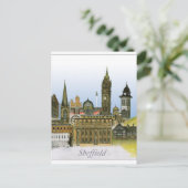 Sheffield - South Yorkshire, Tony Fernandes Briefkaart (Staand voorkant)