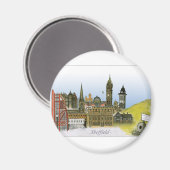 Sheffield - South Yorkshire, Tony Fernandes Magneet (Voorkant / Achterkant)