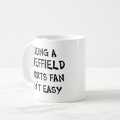 sheffield sports fan, being koffiemok (Voorkant links)