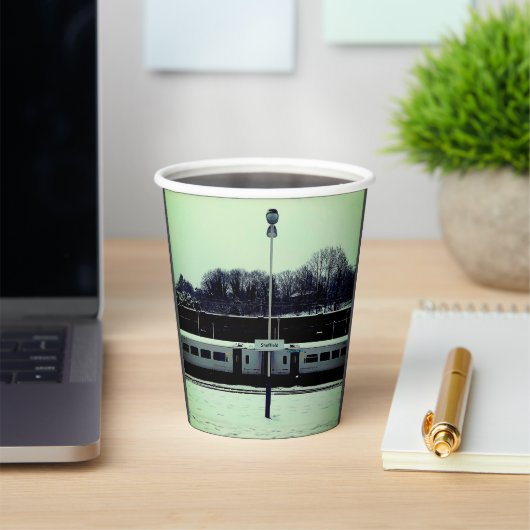 Sheffield-trein Papieren Bekers (Insitu)