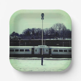 Sheffield-trein Papieren Bordje