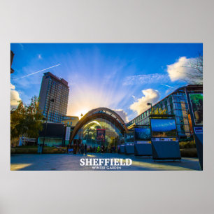 Sheffield Winter Garden Poster