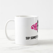 Shefish2 Witte koffie-Mok Koffiemok (Links)