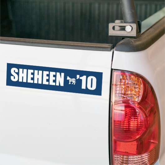 SHEHEEN 2010 BUMPERSTICKER (Op Truck)
