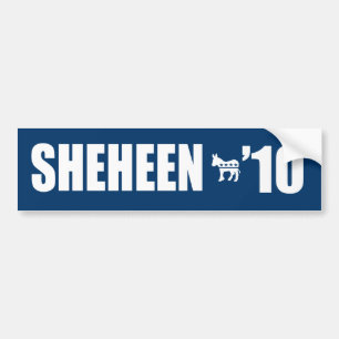 SHEHEEN 2010 BUMPERSTICKER