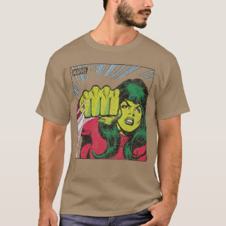 SheHulk stripboekpaneel vriend T-shirt