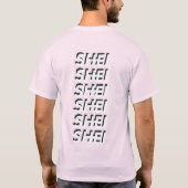 SHEI Mania Logo T-shirt (Achterkant)