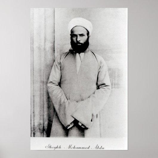 Sheik Muhammad Abduh Poster (Voorkant)