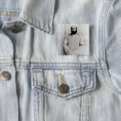 Sheik Muhammad Abduh Vierkante Button 5,1 Cm (In situ)