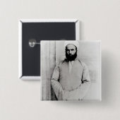 Sheik Muhammad Abduh Vierkante Button 5,1 Cm (Voorkant /achterkant)