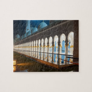 Sheik Zayed Grand moskee in Abu Dhabi, Verenigde A Legpuzzel