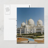 Sheik Zayed Grand Mosque, Abu Dhabi Briefkaart (Voorkant / Achterkant)