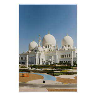 Sheik Zayed Grand Mosque, Abu Dhabi Foto Afdruk