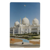 Sheik Zayed Grand Mosque, Abu Dhabi Mini Klembord (Achterkant)