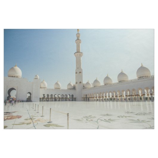 Sheik Zayed Grand Mosque, Abu Dhabi Stof (Yard (91,4 cm))