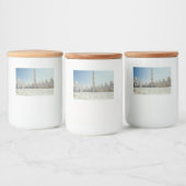 Sheik Zayed Grand Mosque, Abu Dhabi Voedselcontainer Etiket (Flessen)