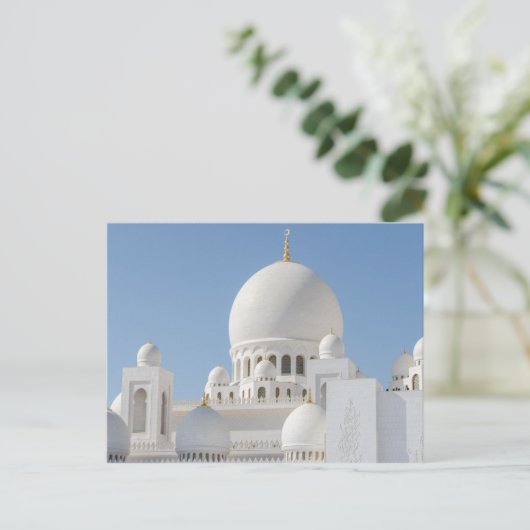 Sheik Zayed Grand Mosque Briefkaart (Staand voorkant)