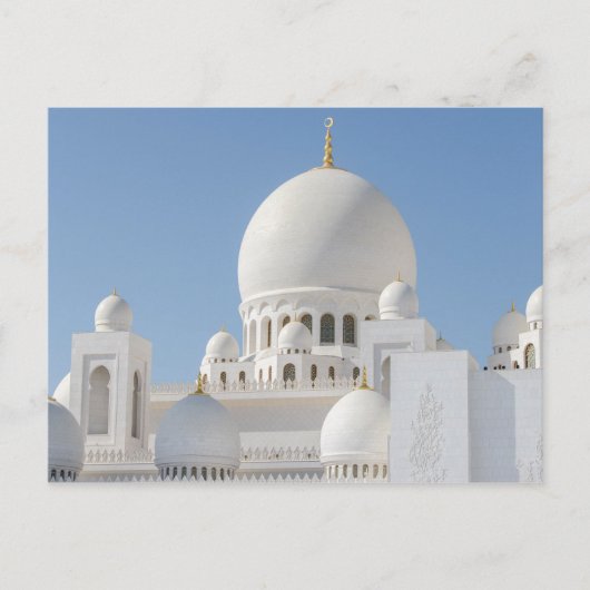 Sheik Zayed Grand Mosque Briefkaart (Voorkant)
