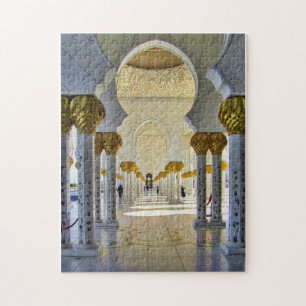 Sheik Zayed Grand Mosque Corridor Legpuzzel