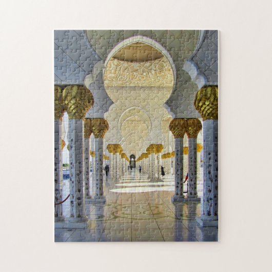 Sheik Zayed Grand Mosque Corridor Legpuzzel (Verticaal)