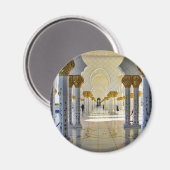 Sheik Zayed Grand Mosque Corridor Magneet (Voorkant / Achterkant)