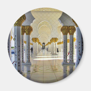 Sheik Zayed Grand Mosque Corridor Magneet