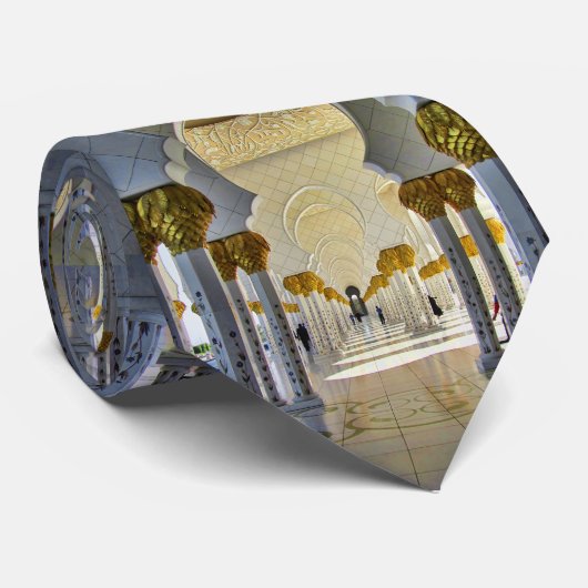 Sheik Zayed Grand Mosque Corridor Stropdas (Opgerold)