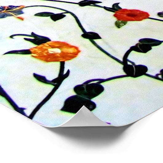 Sheik Zayed Grand Mosque Foyer Poster (Hoek)