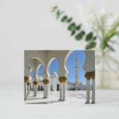 Sheik Zayed Grand Mosque Porticos 1 Briefkaart (Staand voorkant)
