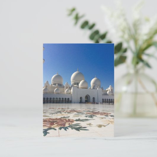 Sheik Zayed Mosque - Abu Dhabi Briefkaart (Staand voorkant)