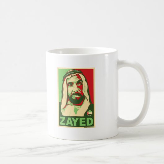 Sheik Zayed Products Koffiemok (Rechts)