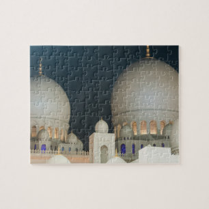 Sheikh Zayed Grand moskee in Abu Dhabi, Verenigde  Legpuzzel