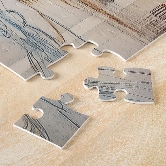 Sheikh Zayed Grand Mosque Abu Dhabi Legpuzzel (Zijkant)