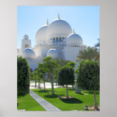 Sheikh Zayed Grand Mosque doma 1 Poster (Voorkant)