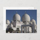 Sheikh Zayed Grand Mosque in Abu Dhabi Briefkaart (Voorkant / Achterkant)