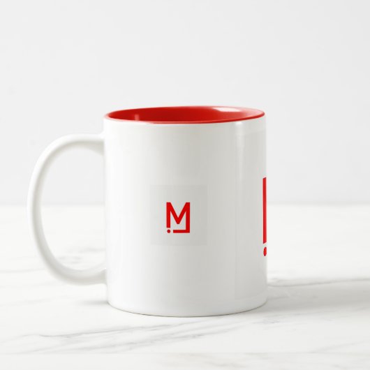 Shein Curve: Munshi International door Knowbytext Tweekleurige Koffiemok (Links)