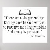 Shel Silverstein Quote Wall Poster (Voorkant)