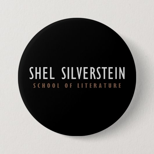 Shel Silverstein School of Literature Button (Voorkant)