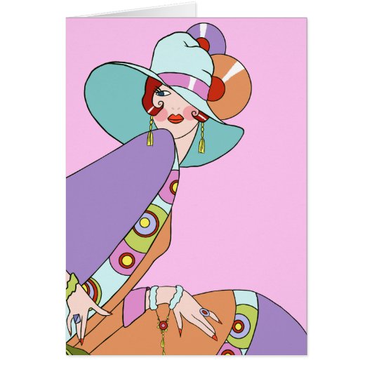 Shelby, 1920s Lady in Lila en Lavender (Voorkant)