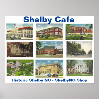 Shelby Cafe Poster