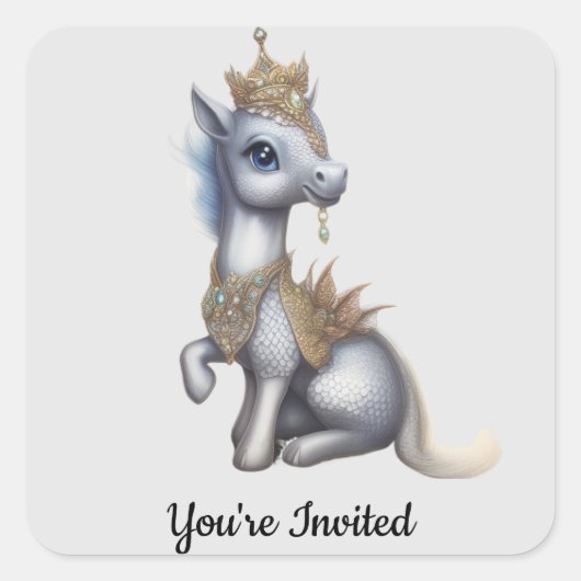 Shelby de eenhoorn Stickers (Voorkant)