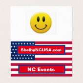 Shelby Gevouwen Visitekaartje (Buitenkant ongevouwen)