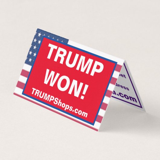 Shelby Gevouwen Visitekaartje (Voorkant)