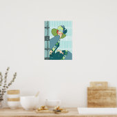 Shelby, Lady in Aqua, 1930 en Blauwgroen Poster (Keuken)
