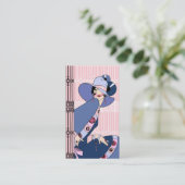 Shelby, Lady in Pink and Blue uit 1930 Visitekaartje (Staand voorkant)