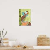 Shelby, Lady uit 1930 in Kiwi en Brown Poster (Keuken)