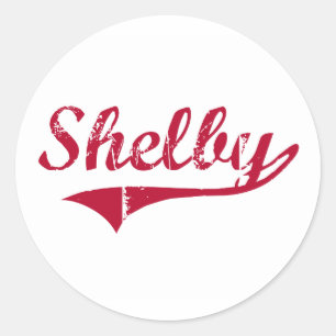 Shelby Mississippi Classic Design Ronde Sticker
