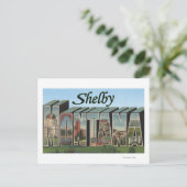 Shelby, Montana Briefkaart (Staand voorkant)