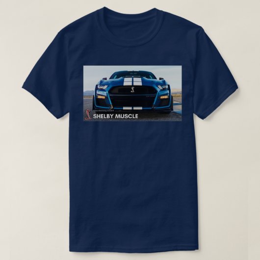 SHELBY MUSCLE MUSTANG T-SHIRT (Design voorkant)